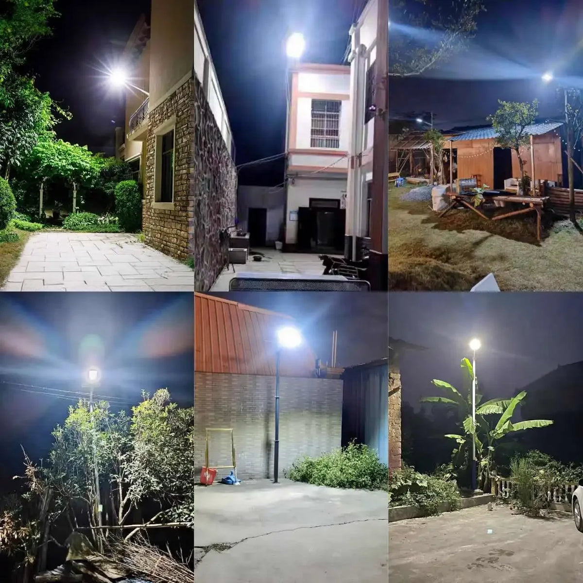 Waterproof Floodlight With Motion Sensor Garden Courtyard Lamp  Street Lamp