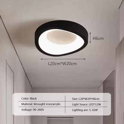Nordic LED Ceiling Lamp For Living Dining Room Bedroom