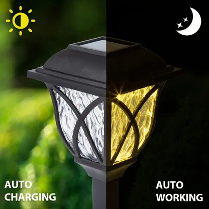 1-10 Pack Solar Yard Lights Bright Lawn Lights Outdoor