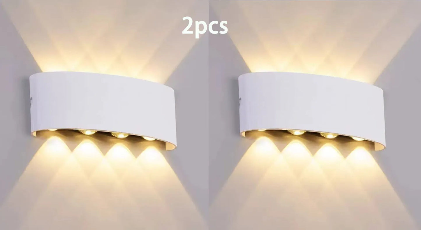 Tuya  Up and Down Wall Light Smart Life APP RGB Outdoor light