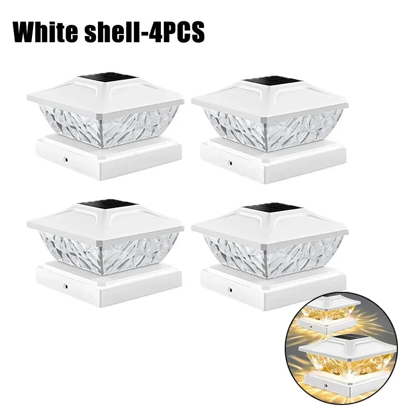Outdoor Waterproof Villa Gate Fence Light Solar Light Outdoor
