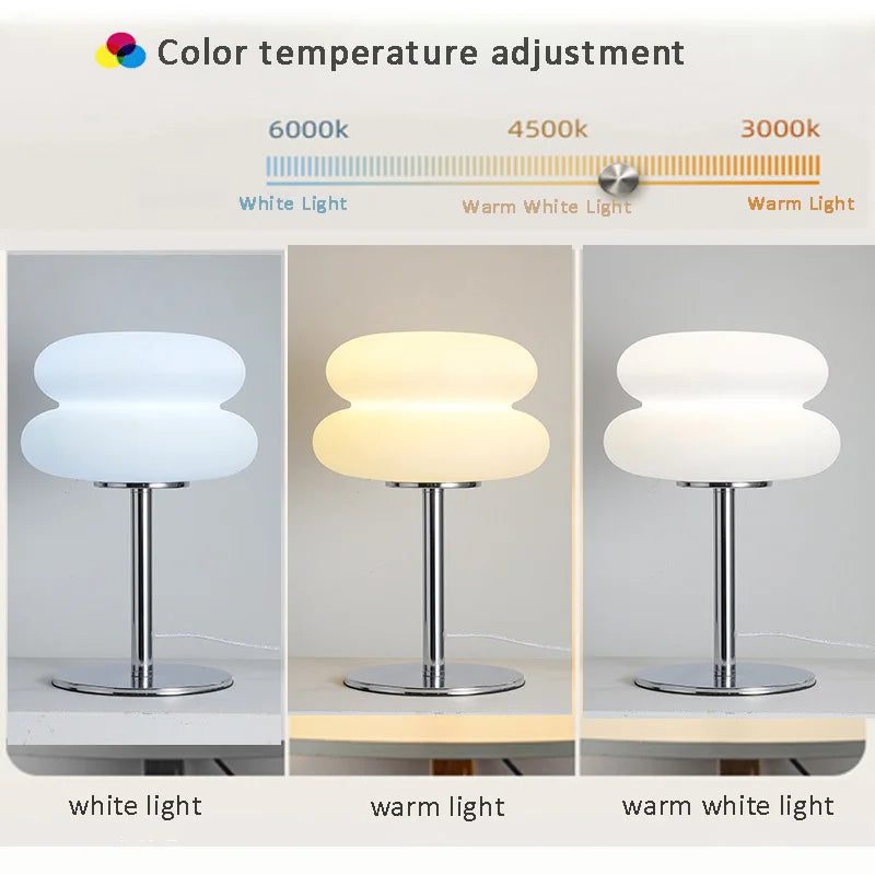 LED Table Lamp Trichromatic Dimming Eye Protection Night Light