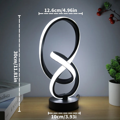 Simple and Creative LED Desk Lamp with USB Three Color Adjustable