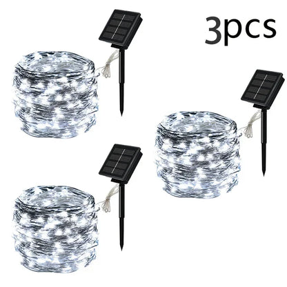LED Solar Light Outdoor Garden Fairy String Light Led Twinkle