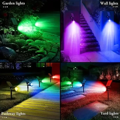 Solar Spot Light Outdoor Lawn Lamp Waterproof Spotlights