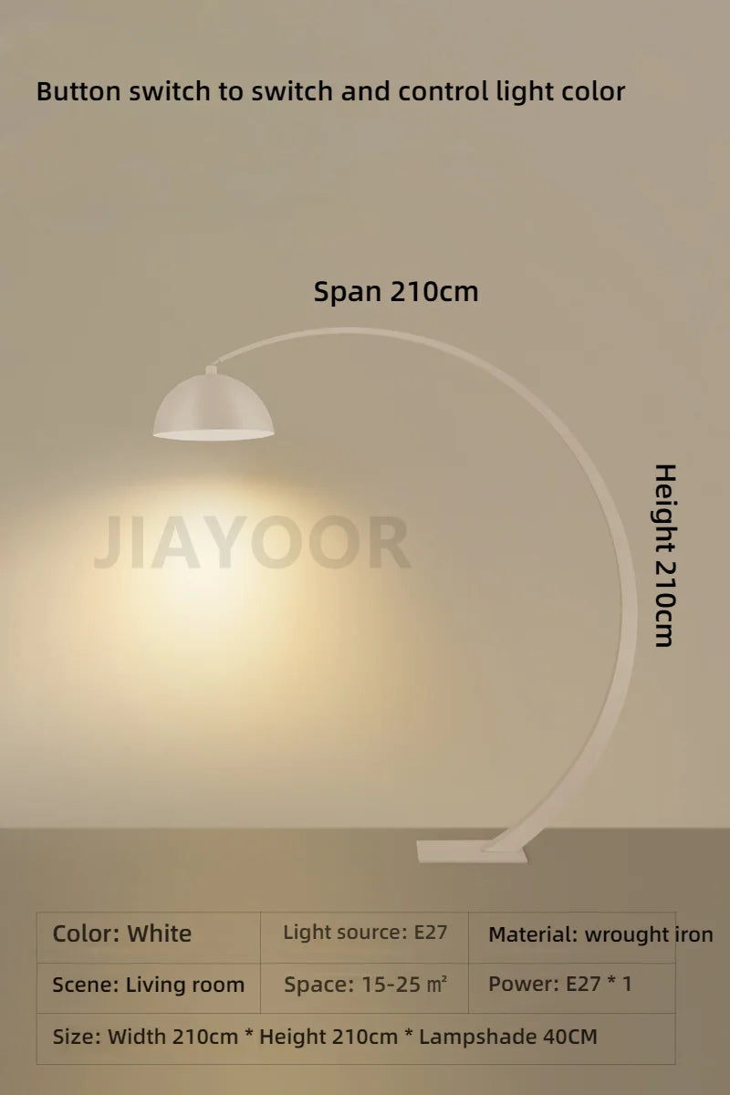 Italian Floor Lamp Modern Living Room Sofa Side Standing Lights