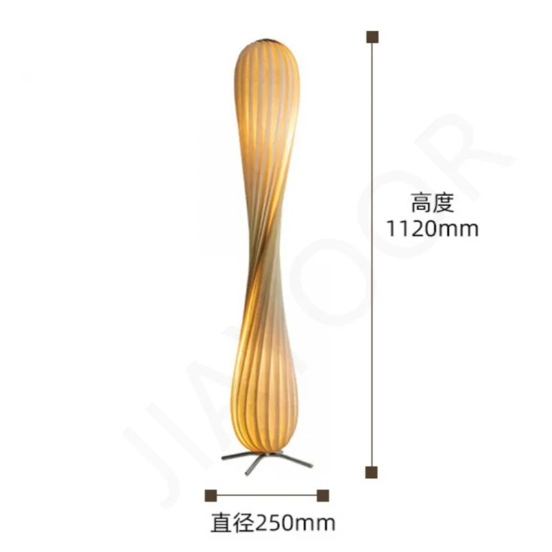 Living Room Floor Lamp Wooden Style Bedroom Headboard