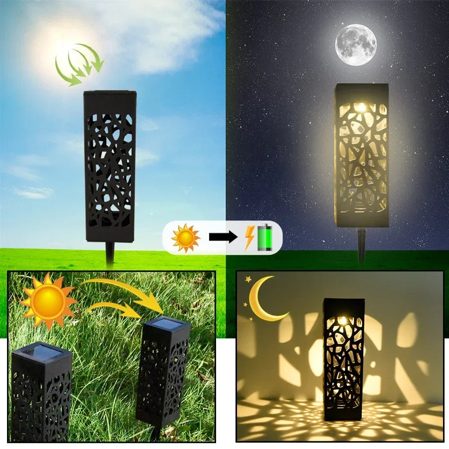 Solar Lawn Light Outdoor Solar Powered Buried Path Lights