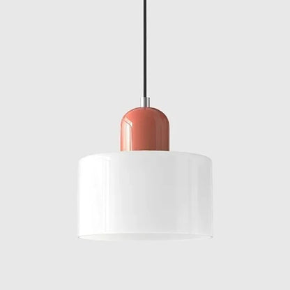 Nordic Modern Glass Bedroom Bedside Long Line Small Chandelier