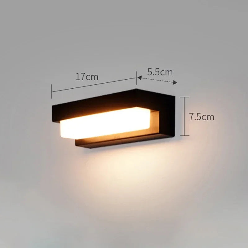 LED Outdoor Solar Wall Lights Waterproof Solar