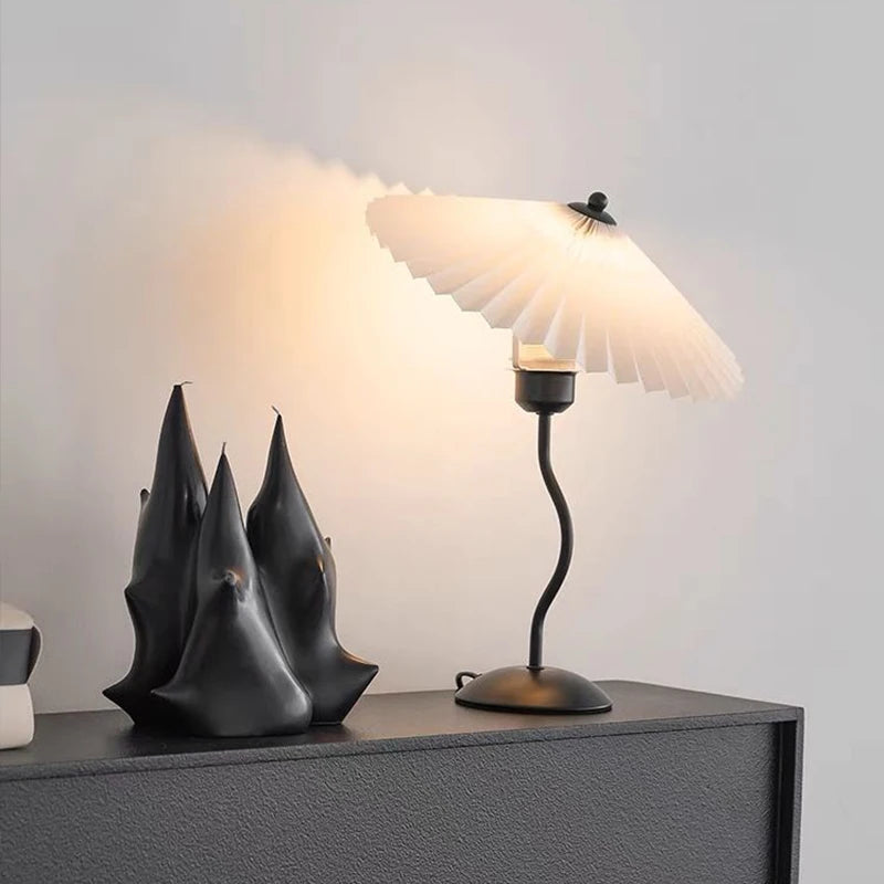 Nordic LED Desk Lamp Bedroom Bedside Living Room Retro Bar