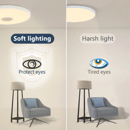LED Smart Ceiling Lamps RGB APP Remote Control Home Lighting