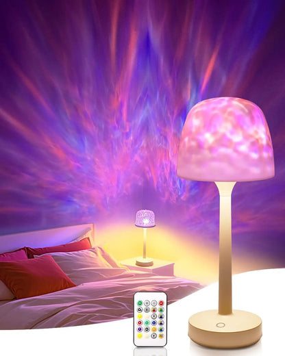 Creative Ocean Wave Cordless Projector Light RGB