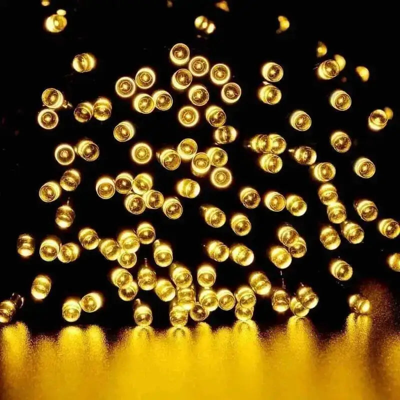 8Modes Solar String LED Fairy Lights Garland Festoon Outdoor