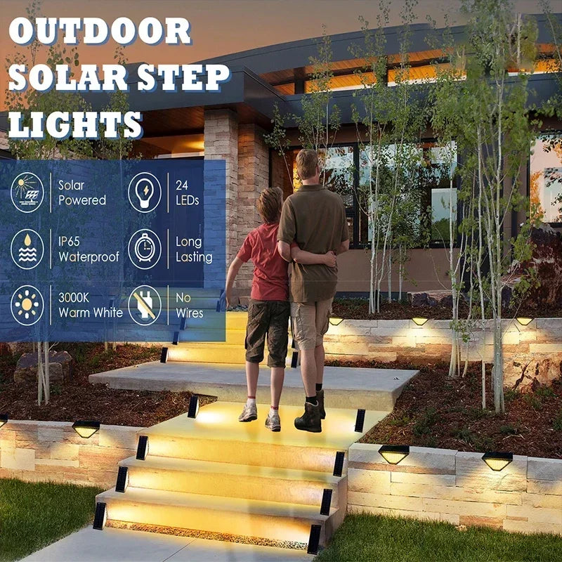 Solar Deck Lights Fence Lights Outdoor Step Lights