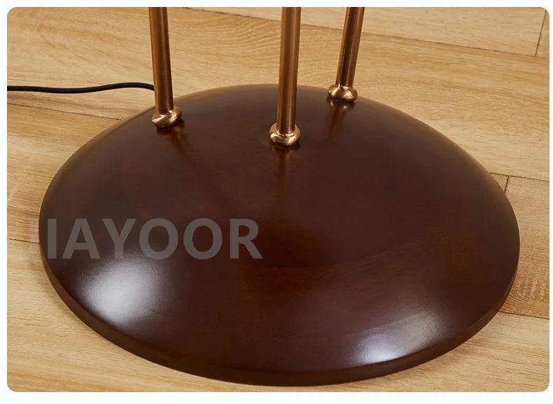 Japanese Retro Floor Lamp SofaSide Standing Lamp  Light