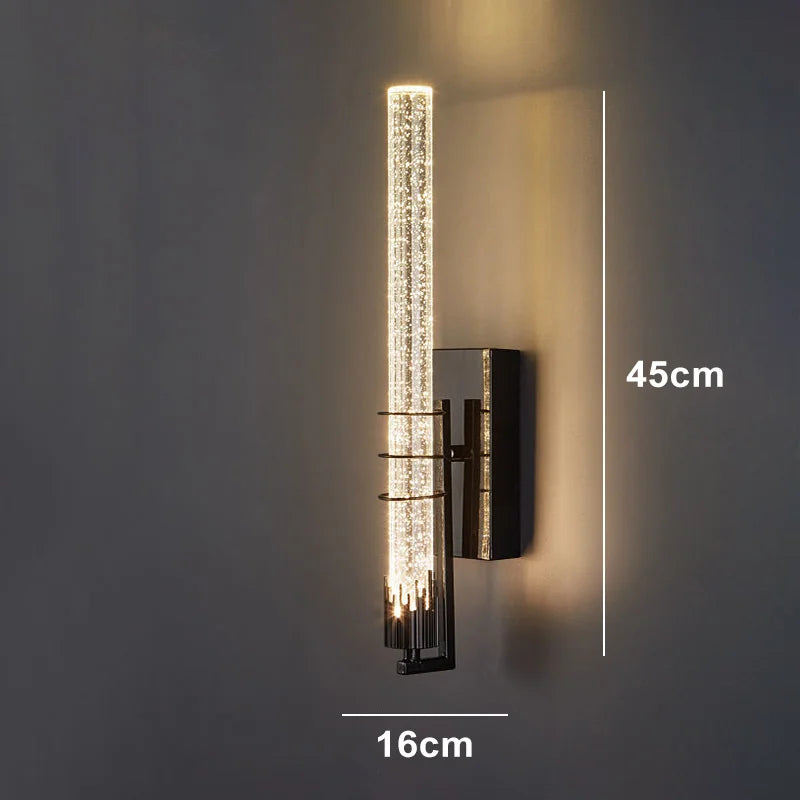 Modern Bubble Crystal Wall Lamps Indoor Lighting