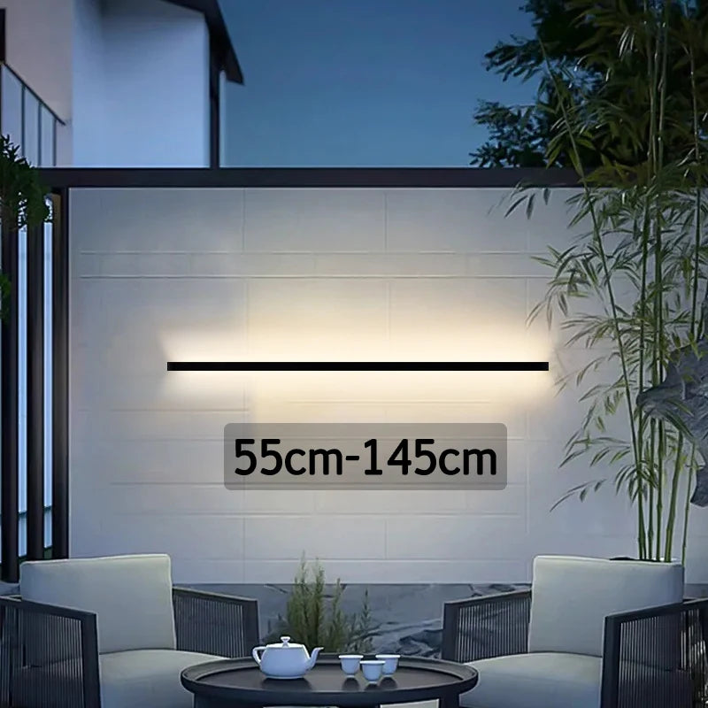 Waterproof Modern Long Strip 85-256v OutdoorDecoration