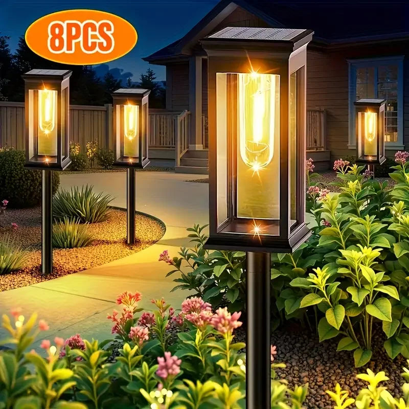 Solar Garden Lights Automatically Turn on/off Suitable for Lane Lawn