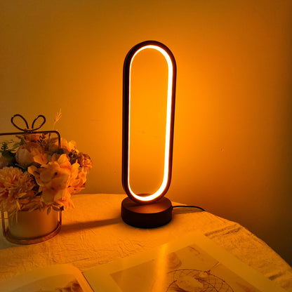 1PC Lamp Bedroom Ring Lamp Dimming LED Night Light