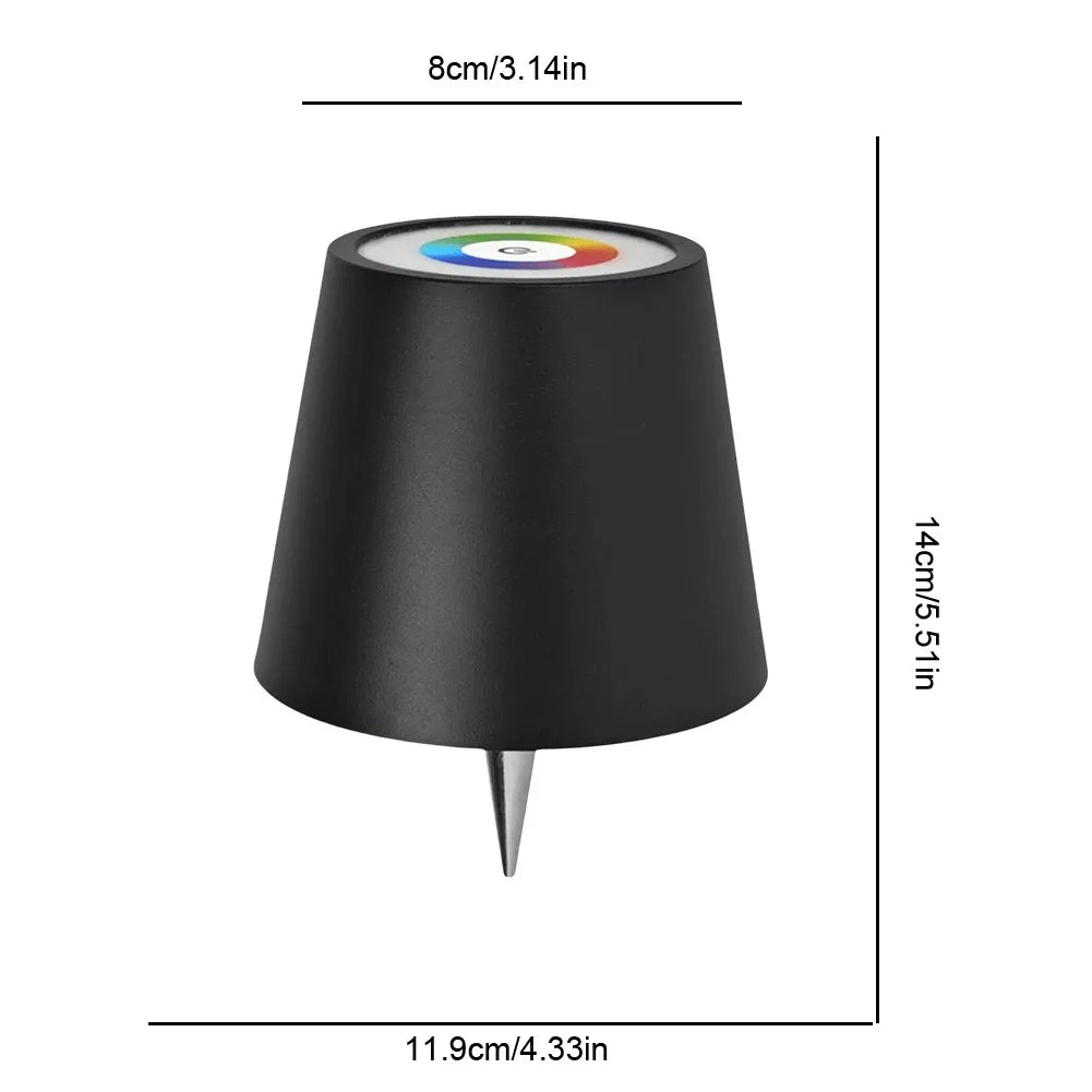 KFV Wireless Table Lamp Wine Bottles LED Bottle Light