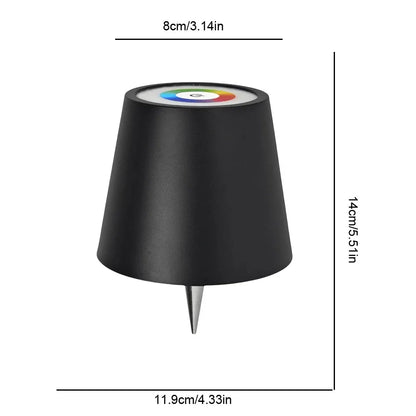 KFV Wireless Table Lamp Wine Bottles LED Bottle Light