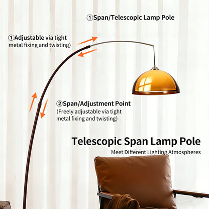 Acrylic Lampshade Floor Lamp Modern Minimalist Light