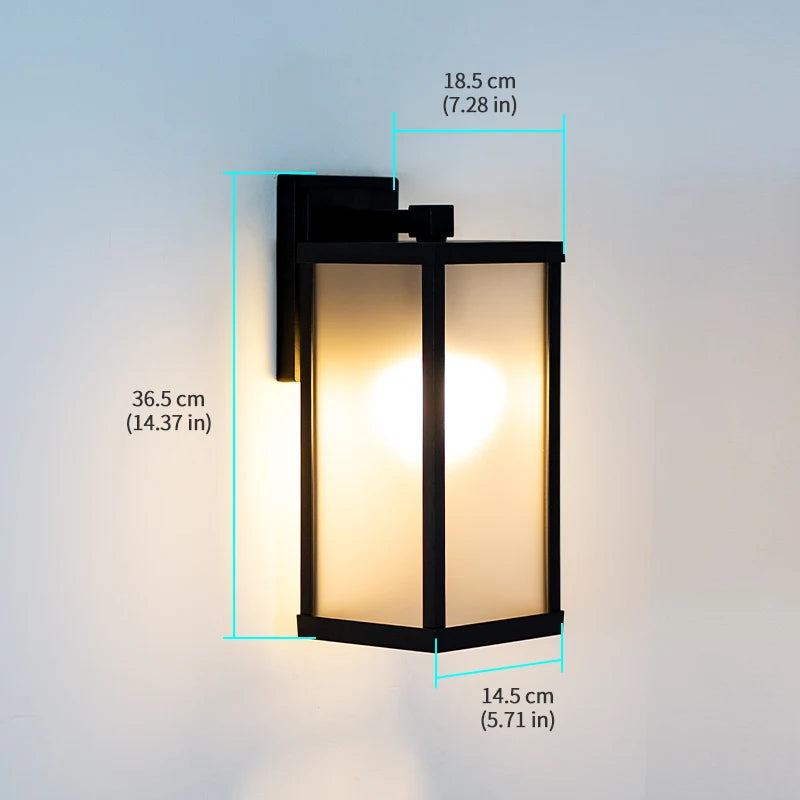 Wall Lights Garden Yard Balcony Porch New Chinese Style