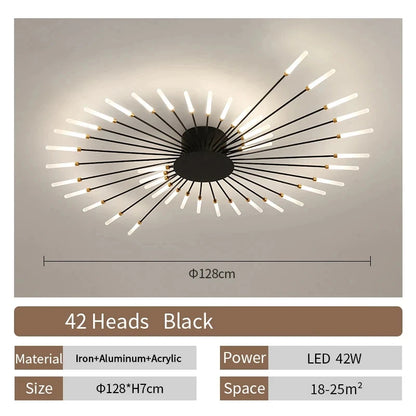 Living Room Light LED Ceiling Lamp Modern Indoor Lighting