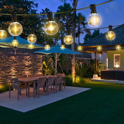 G40 LED Globe String Lights Outdoor EU Plug