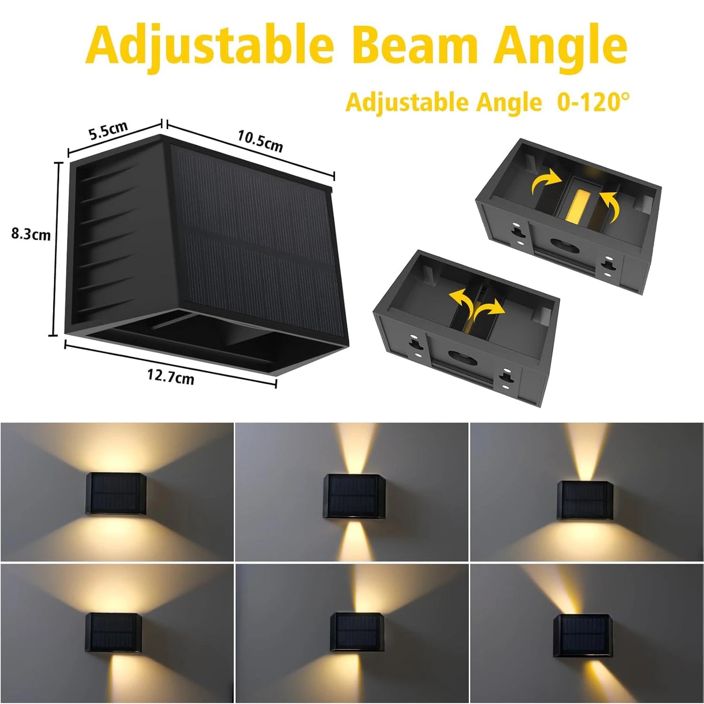 Outdoor Solar Lamp Solar Wall Light Fence Wall