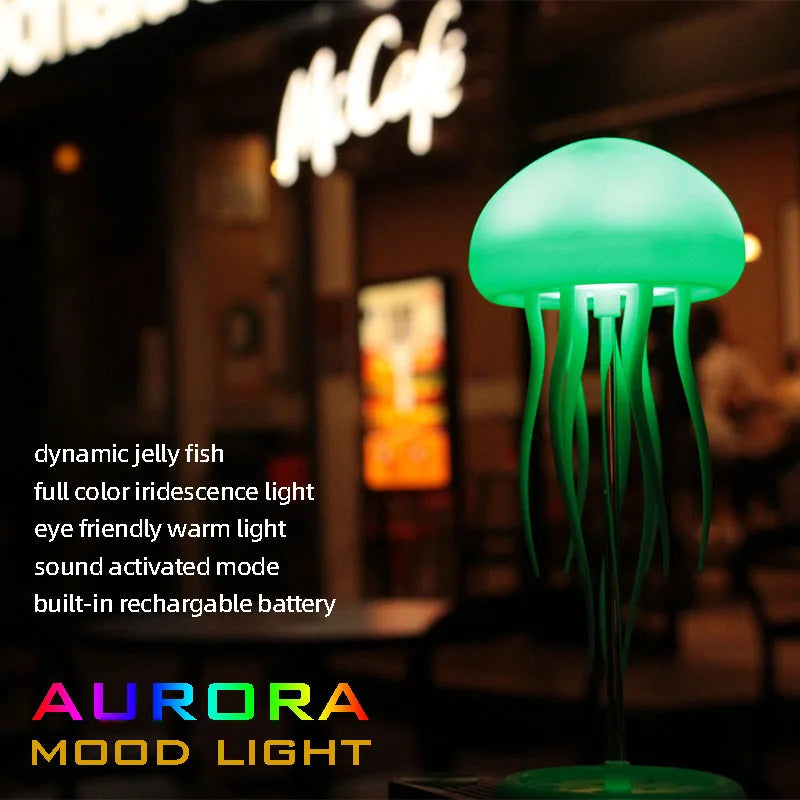 Upgraded Silent Jellyfish Lamp Jelly Fish Light