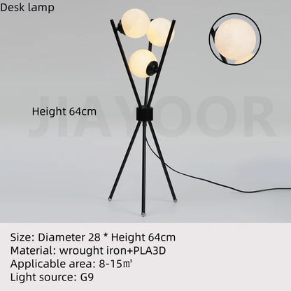 Nordic Living Room Sofa Floor Lamp Modern Creative Moon