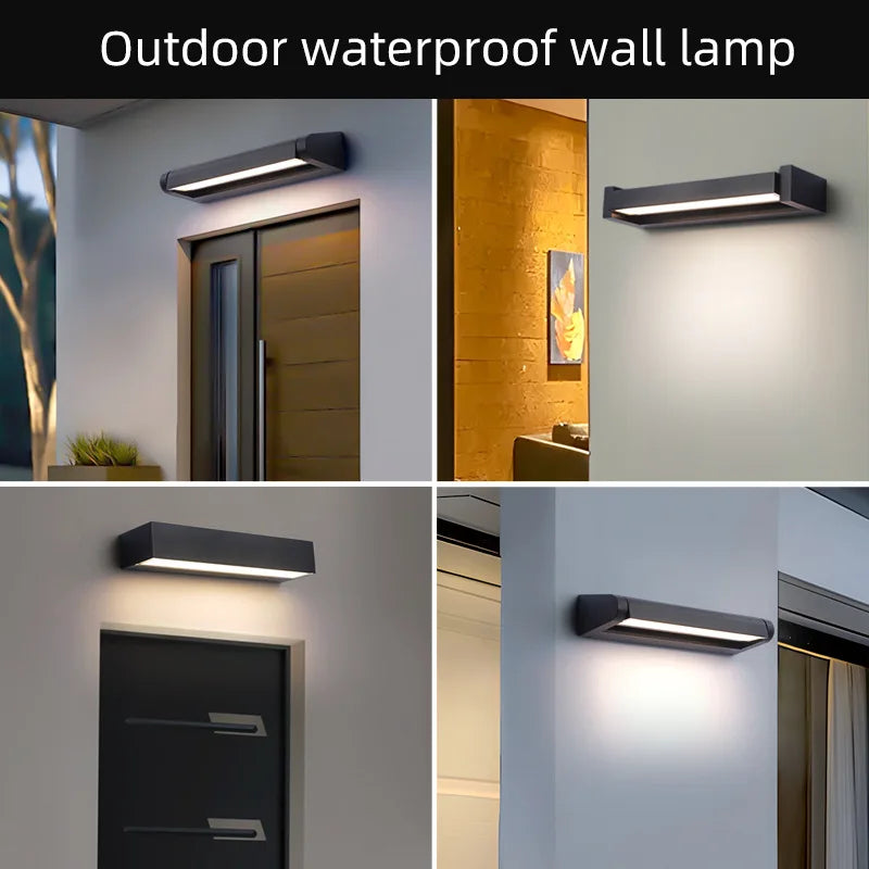 Adjustable Angle LED Lights Outdoor Waterproof Wall Lamp