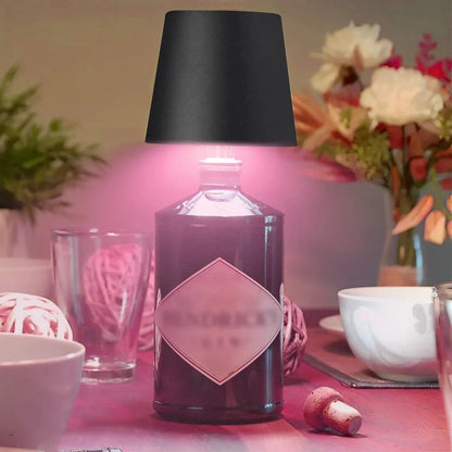 KFV Wireless Table Lamp Wine Bottles LED Bottle Light