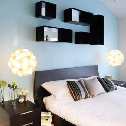 Modern Creative IQ DIY Puzzle Light Nordic Pendant Lamp
