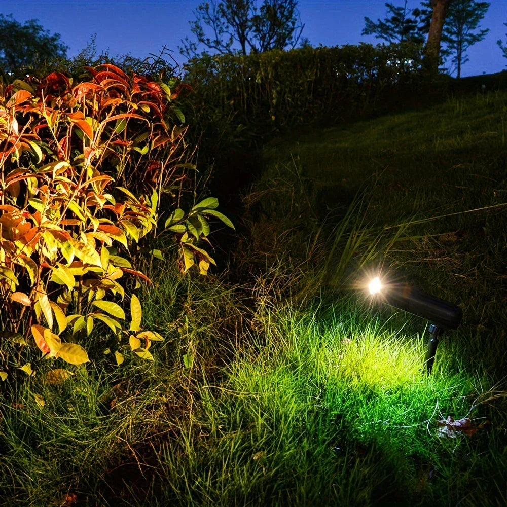 LED Outdoor Solar Lawn Lights Landscape Spotlights