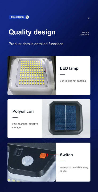 5500K Outdoor Solar Spotlight Garden Decor Lights Solar Camping
