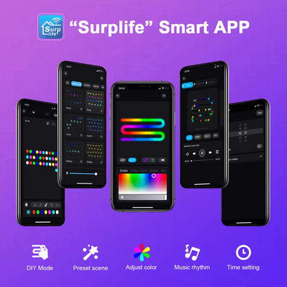 Smart WIFI LED Bulb String Light Fairy Lights