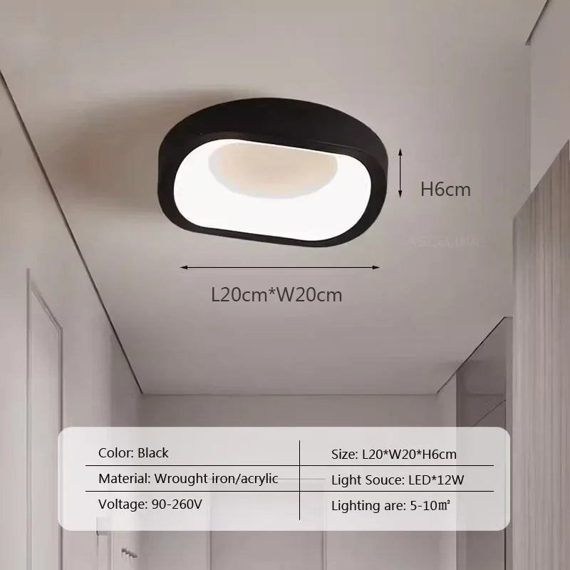 Nordic LED Ceiling Lamp For Living Dining Room Bedroom