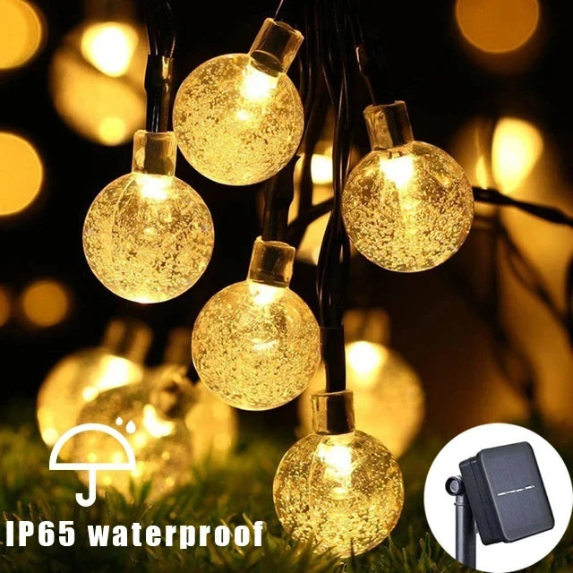 200 LED Solar Fairy Lights String Light Outdoor 22M IP65