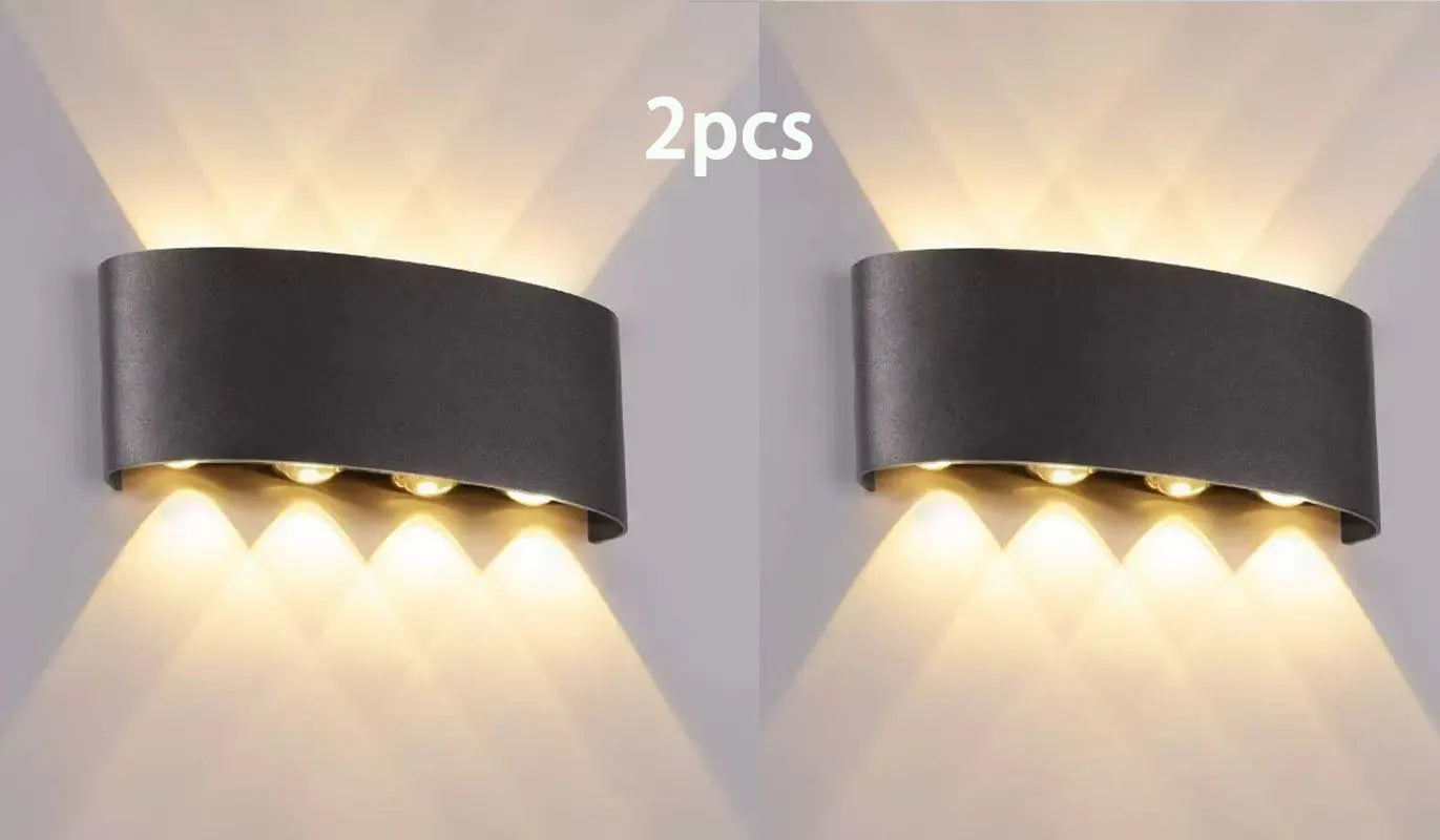 Tuya  Up and Down Wall Light Smart Life APP RGB Outdoor light