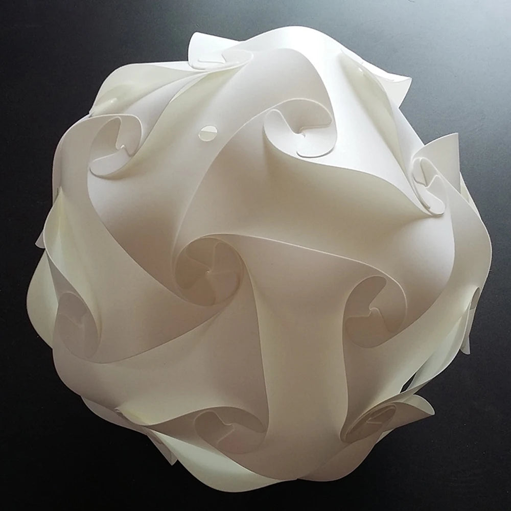 Modern Creative IQ DIY Puzzle Lampshade Lamp Nordic Light