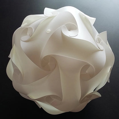 Modern Creative IQ DIY Puzzle Lampshade Lamp Nordic Light
