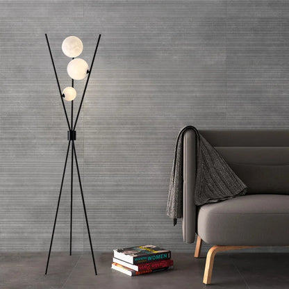 Nordic Living Room Sofa Floor Lamp Modern Creative Moon