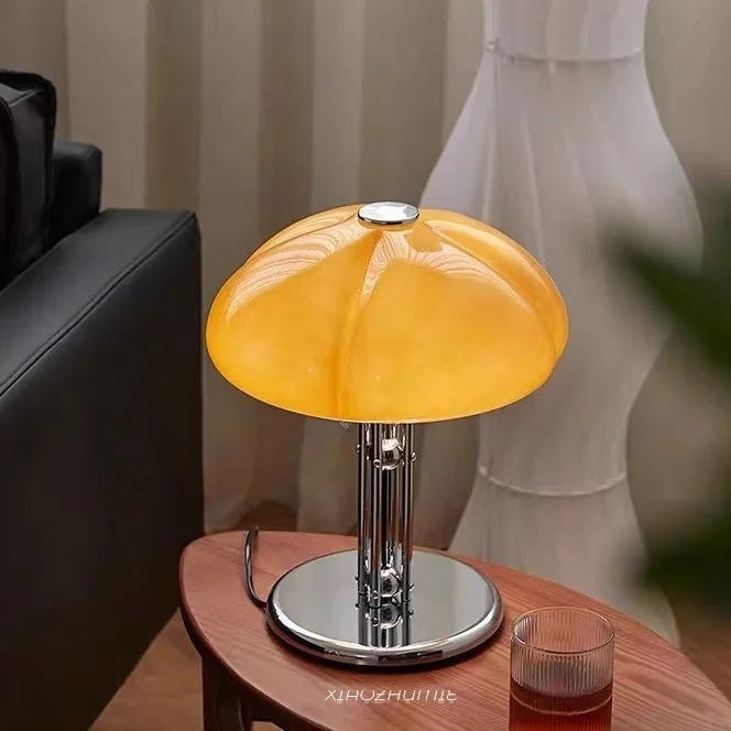 Korean Bauhaus Bedroom Mushroom Desk Lamp
