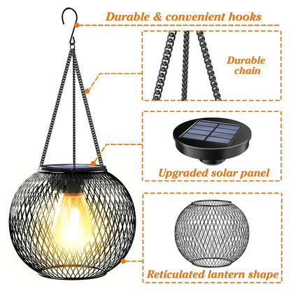 Solar Lantern Led Light Daylight Sensor Garden Lamps Lights