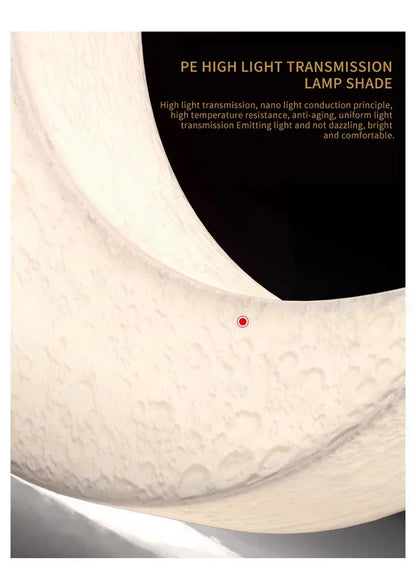 Moon Lamp Floor Lamp Lounge Chair Creative Romantic Design