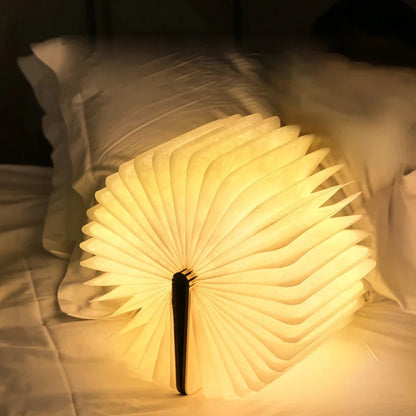 3D Folding Creative LED Night Light RGB Color Table Lamp