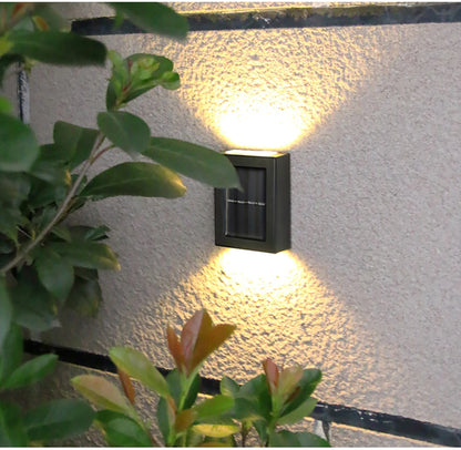 Solar Up and Down Spot Lights Outdoor Street Wall Light Lamp